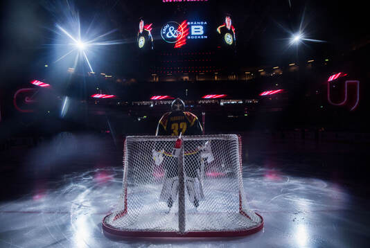 Brynäs målvakt Ludvig Persson