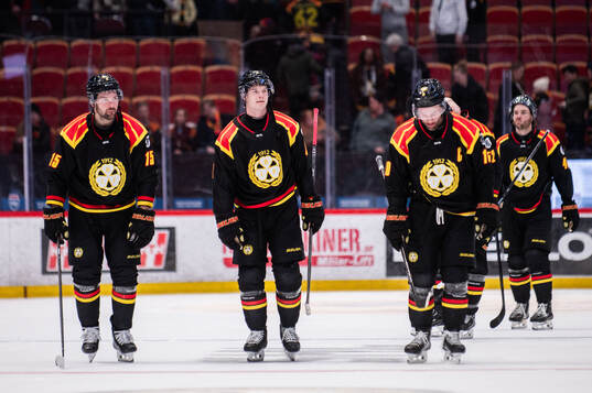 Brynäs Simon Bertilsson, Victor Söderström och Johan