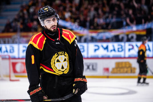 Brynäs Bobby Trivigno deppar