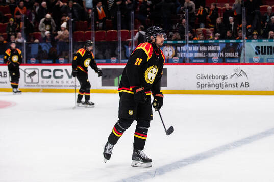 Brynäs Tyler Vesel deppar