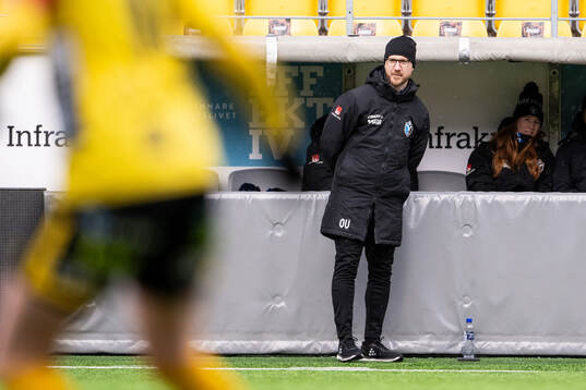 Växjö DFFs huvudtränare Olof Unogård