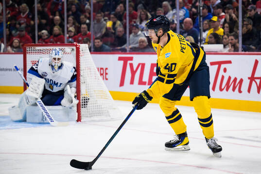 Elias Pettersson of Sweden