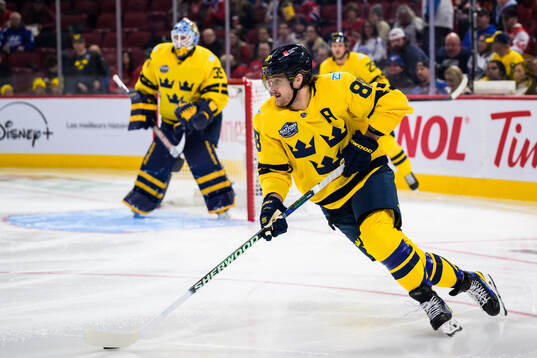 William Nylander of Sweden