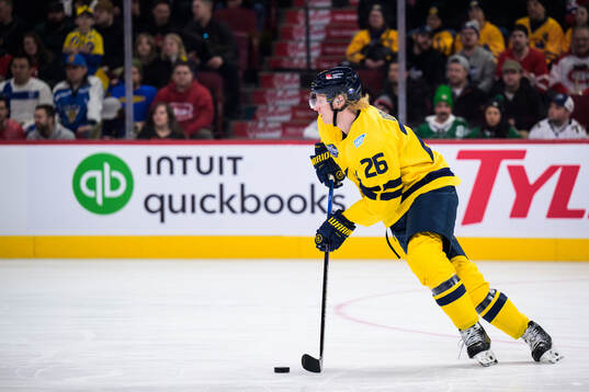 Rasmus Dahlin of Sweden