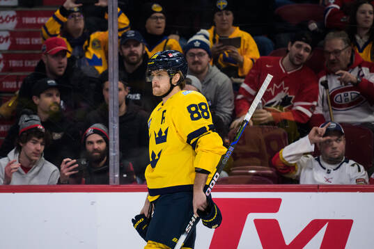 William Nylander of Sweden
