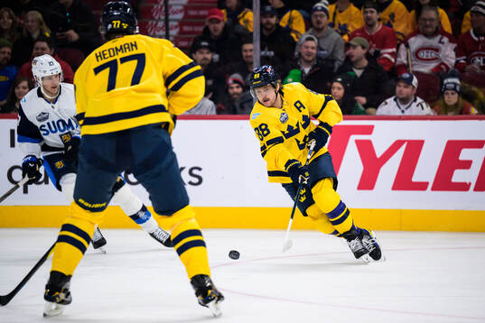 William Nylander of Sweden
