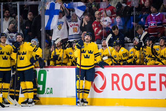 Filip Forsberg of Sweden looks dejected
