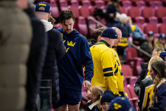 Erik Karlsson of Sweden with family