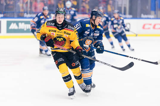 Luleås Pontus Andreasson och Växjös Emil Sylvegård