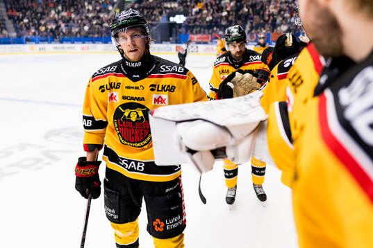 Luleås Marcus Hardegård jublar