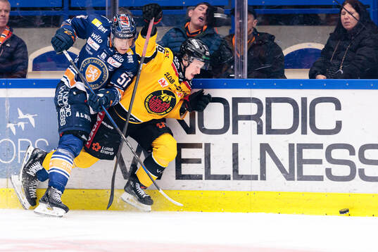 Växjös Emil Sylvegård och Luleås Pontus Andreasson