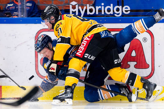 Växjös Ludvig Nilsson och Luleås Brian O'neil