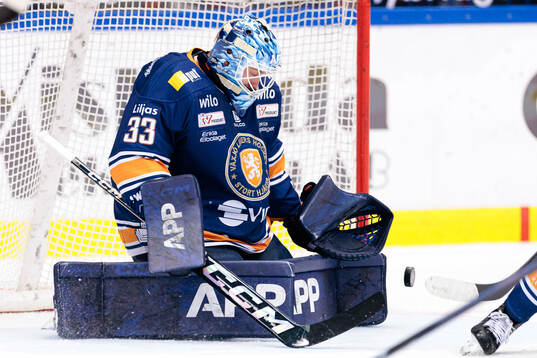 Växjös målvakt Emil Larmi