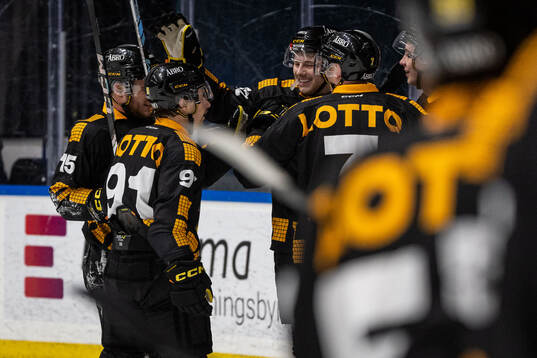 AIKs spelare jublar