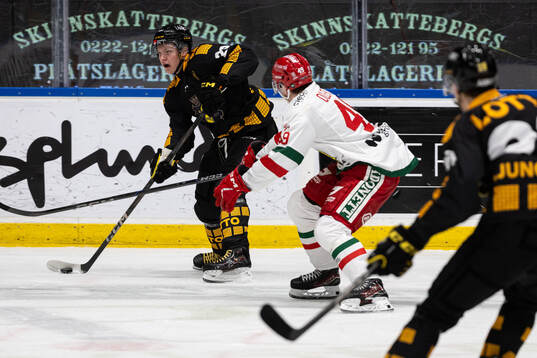 AIKs Rasmus Rudslätt och Moras Joel Olerot