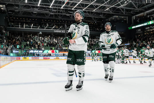Färjestads Linus Johansson deppar
