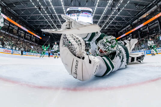 Färjestads målvakt Maxime Lagacé