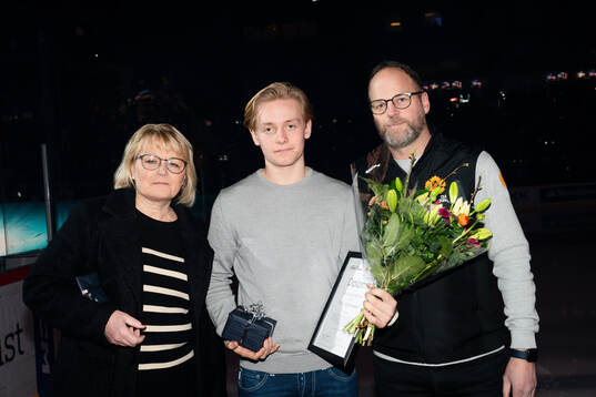 Årets J-18 spelare Max Johannesen