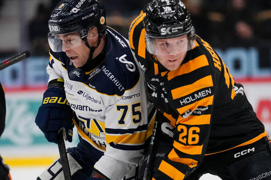 HV71s Radan Lenc och Skellefteås Anton Heikkinen