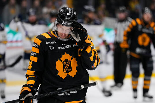 Skellefteås Jonathan Pudas deppar