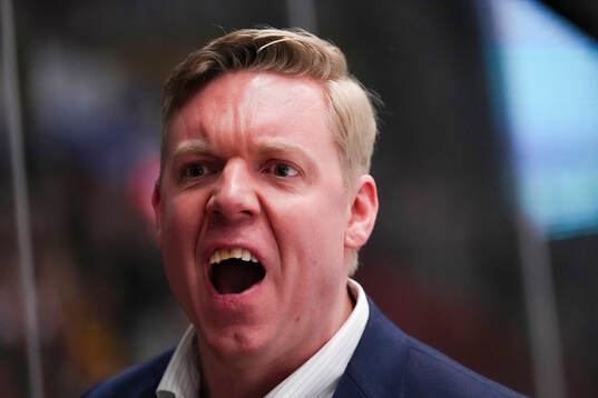 HV71s tränare Anton Blomqvist