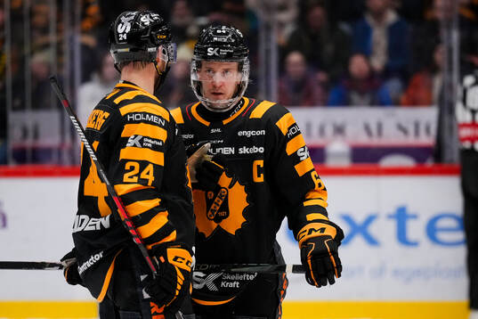 Skellefteås Oscar Lindberg och Jonathan Pudas