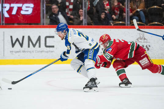 Leksands Lucas Elvenes och Mattias Norlinder