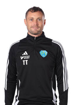 Falkenbergs assisterande Tränare Tobias Tuvesson