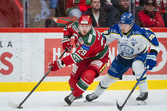 Modos Mikkel Aagaard och Leksands Axel Rindell