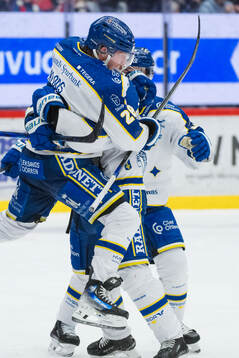 Leksands spelare jublade