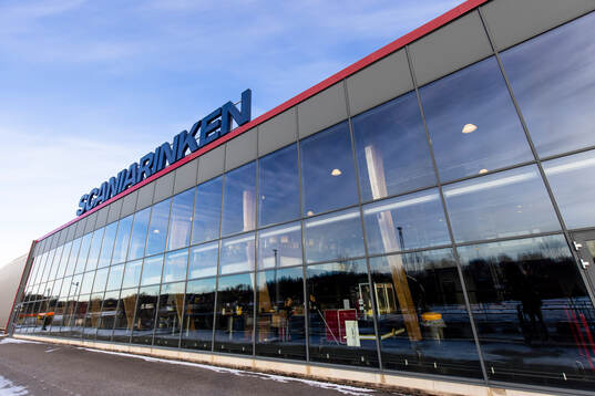 Vy över Scaniarinken
