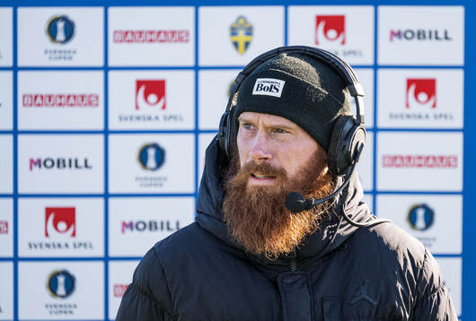 Landskronas tränare Max Mölder