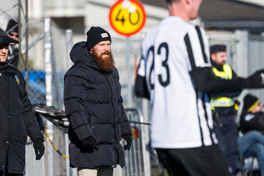 Landskronas tränare Max Mölder