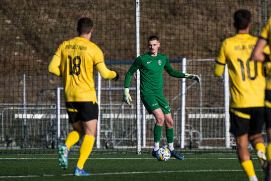 Landskronas målvakt Marcus Pettersson