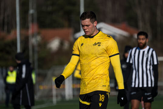 Mjällbys Jacob Bergström deppar