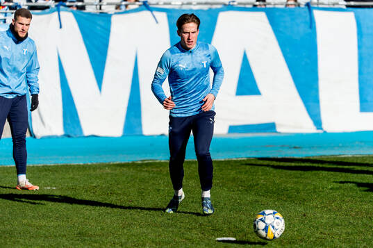 Malmö FFs Johan Karlsson