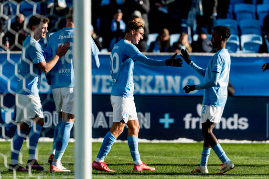 Malmö FFs Erik Botheim jublar