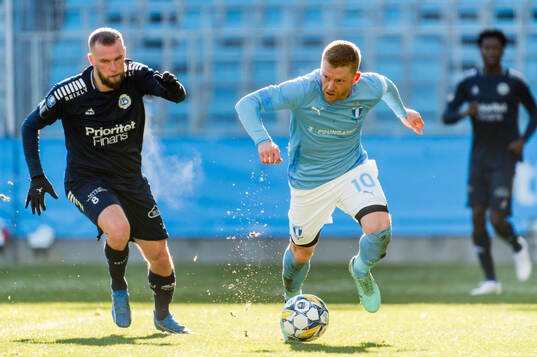 Utsiktens Alexander Faltsetas och Malmö FFs Anders