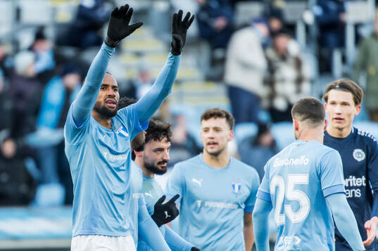 Malmö FFs Isaac Kiese Thelin jublar