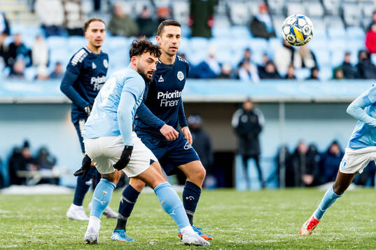 Malmö FFs Sead Haksabanovic och Utsiktens Predrag