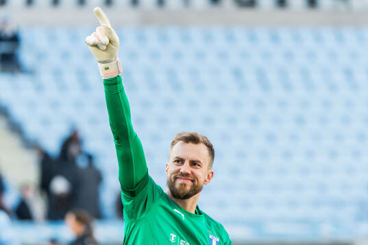 Malmö FFs Ricardo Friedrich jublar