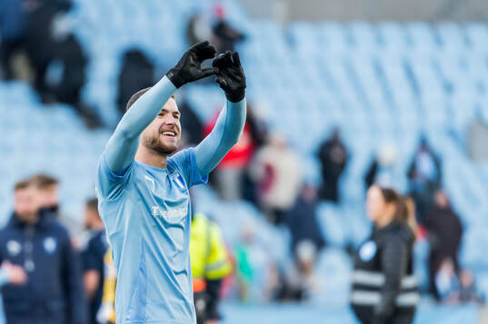 Malmö FFs Gabriel Busanello jublar
