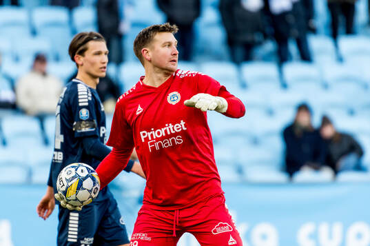 Utsiktens målvakt Oliver Gustafsson
