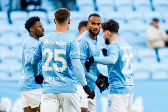 Malmö FFs Isaac Kiese Thelin jublar