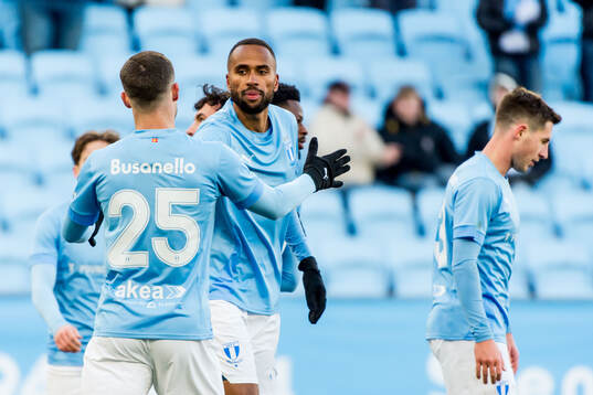 Malmö FFs Isaac Kiese Thelin jublar