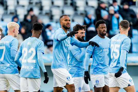Malmö FFs Isaac Kiese Thelin jublar