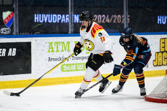 Brynäs Tillie Ytfeldt och Djurgårdens Linnea Adelbertson