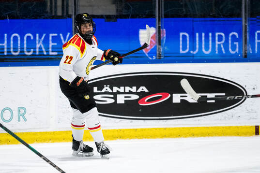 Brynäs Hanna Thuvik jublar