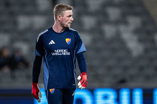 Djurgårdens målvakt Jacob Rinne