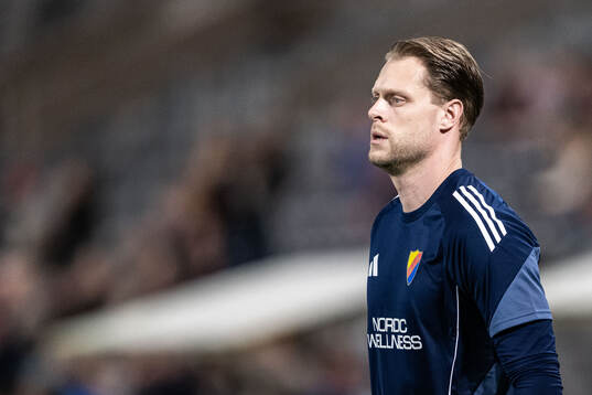 Djurgårdens målvakt Malkolm Nilsson Säfqvist